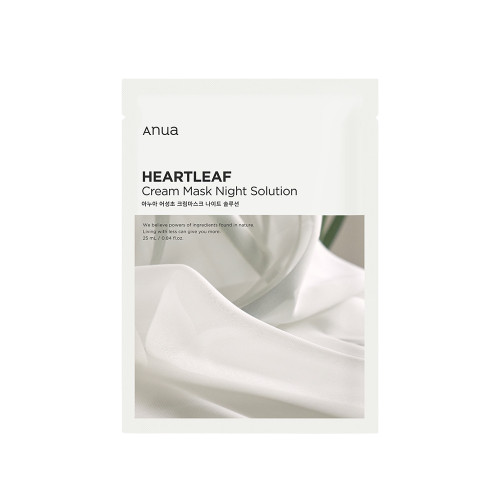 Anua Heartleaf Cream Mask Night Solution sukinnaturals sukinnaturals.com.au