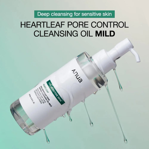 Anua Heartleaf Pore Control Cleansing Oil Mild sukinnaturals sukinnaturals.com.au
